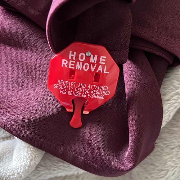 ALL SAINTS “Cadia Dress” size 4-maroon w tags! - Picture 10 of 14